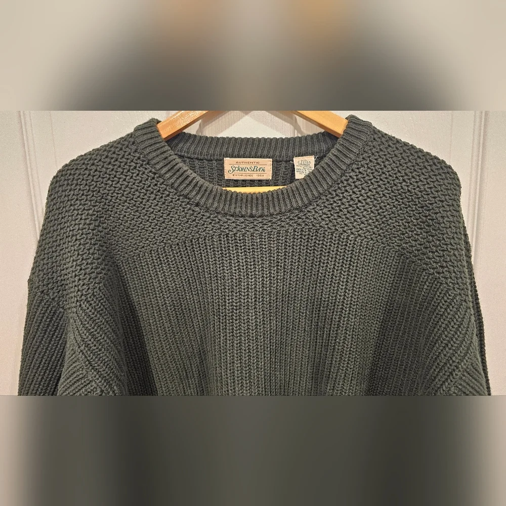 Vintage Aunthentic St. John's Bay Est. 1984 Men's Green Crewneck Sweater--XXL - Picture 2 of 8